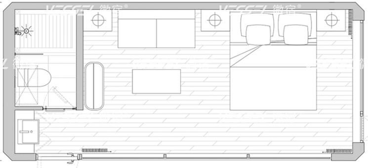 VESSEL V5 Floor Plan