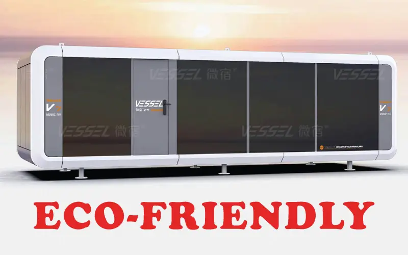 Our VESSELS are Eco-Friendly